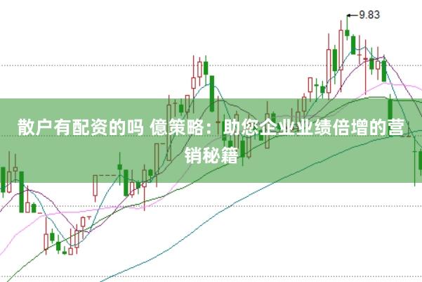 散户有配资的吗 億策略：助您企业业绩倍增的营销秘籍