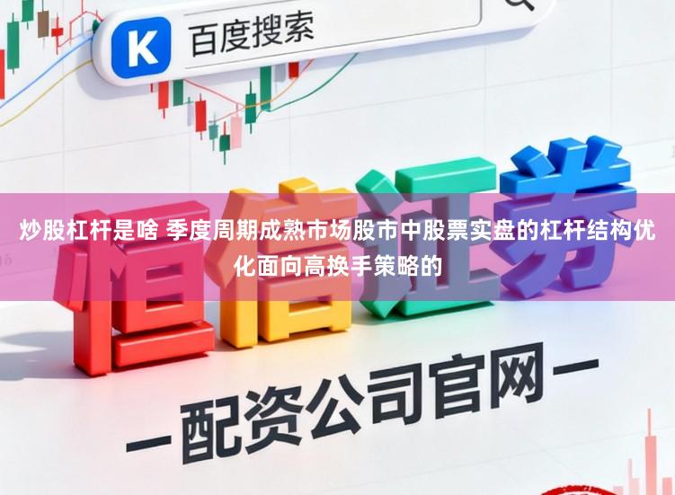 炒股杠杆是啥 季度周期成熟市场股市中股票实盘的杠杆结构优化面向高换手策略的
