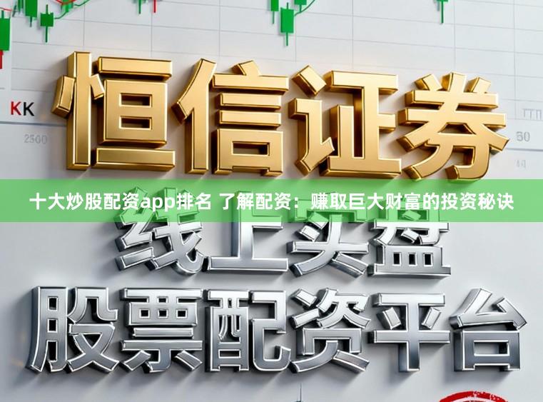 十大炒股配资app排名 了解配资：赚取巨大财富的投资秘诀